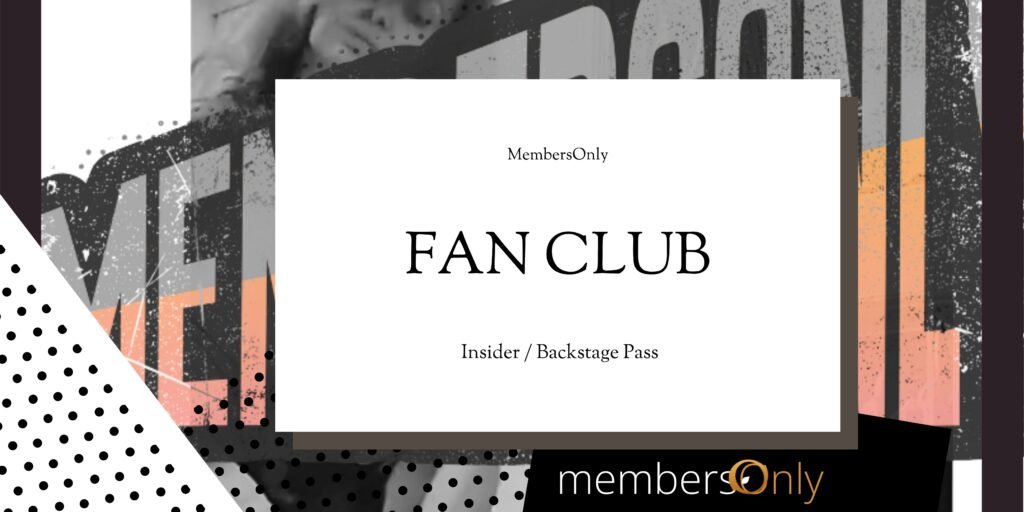 Fan club banner